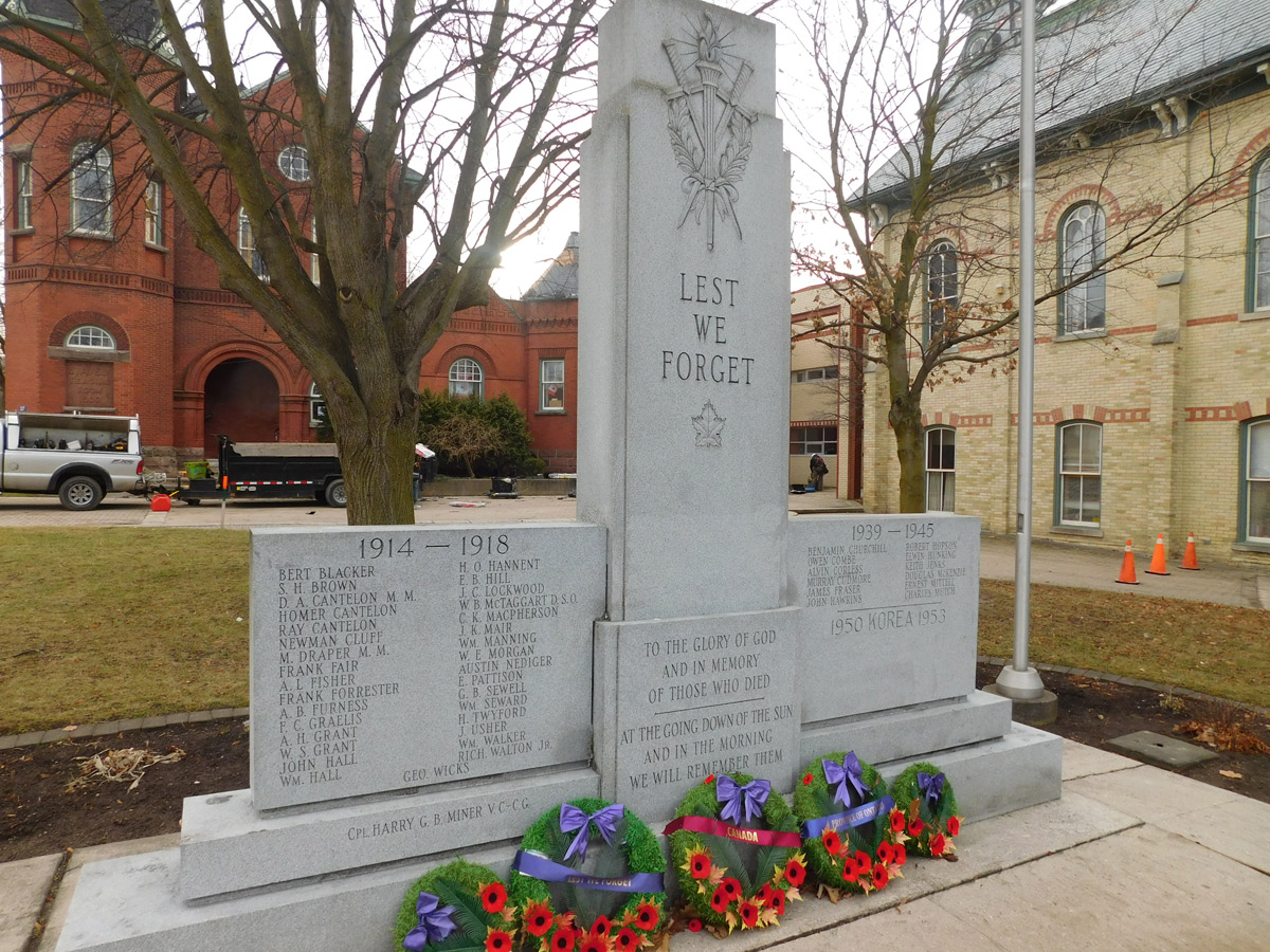 clinton cenotaph