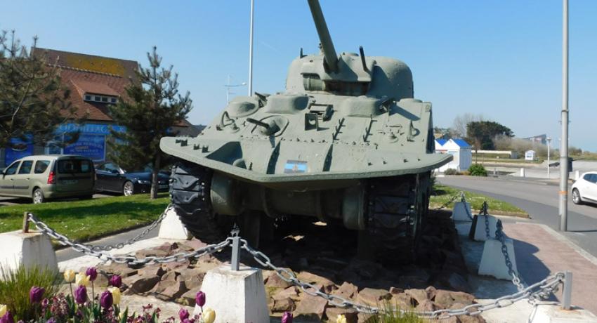 Sherman Tank of the 1st Hussars of London Ontario